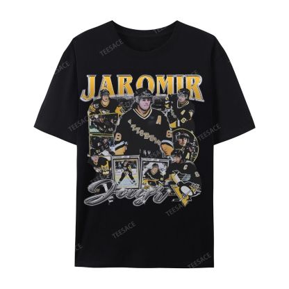 Casual Short Sleeve T-Shirt JAROMIR JAGR TEE