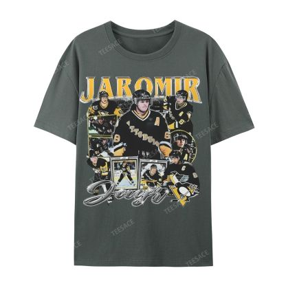 Casual Short Sleeve T-Shirt JAROMIR JAGR TEE