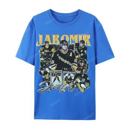 Casual Short Sleeve T-Shirt JAROMIR JAGR TEE