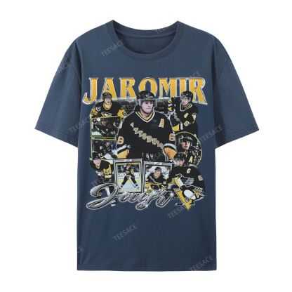 Casual Short Sleeve T-Shirt JAROMIR JAGR TEE