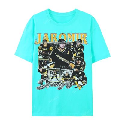 Casual Short Sleeve T-Shirt JAROMIR JAGR TEE