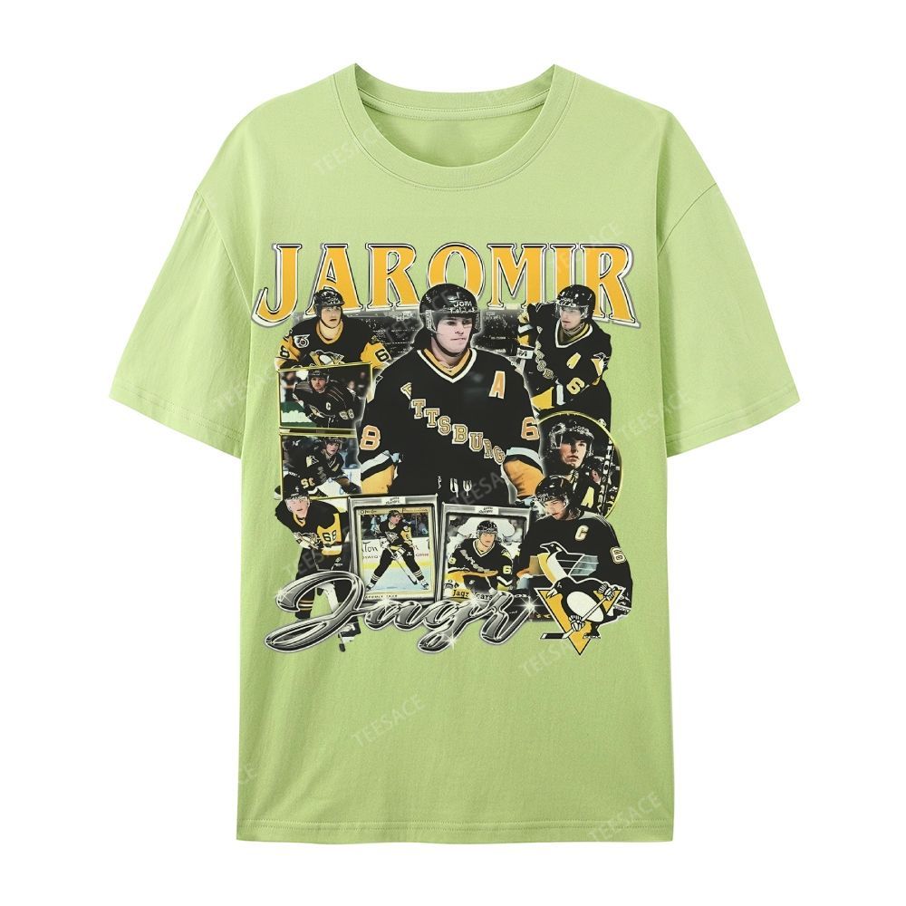 Casual Short Sleeve T-Shirt JAROMIR JAGR TEE