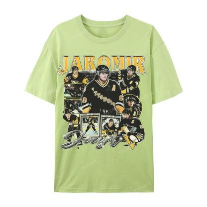 Casual Short Sleeve T-Shirt JAROMIR JAGR TEE