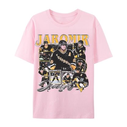 Casual Short Sleeve T-Shirt JAROMIR JAGR TEE