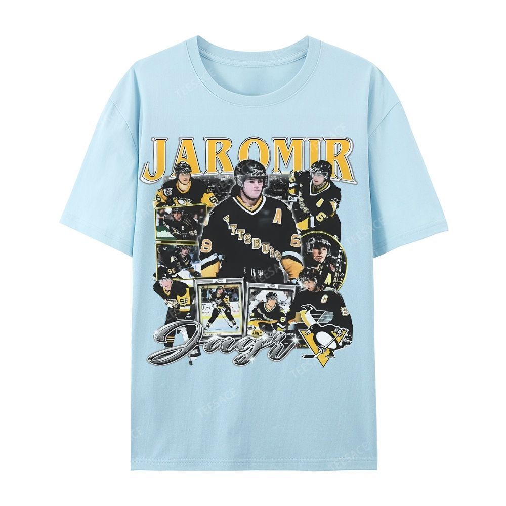 Casual Short Sleeve T-Shirt JAROMIR JAGR TEE