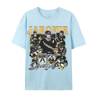 Casual Short Sleeve T-Shirt JAROMIR JAGR TEE