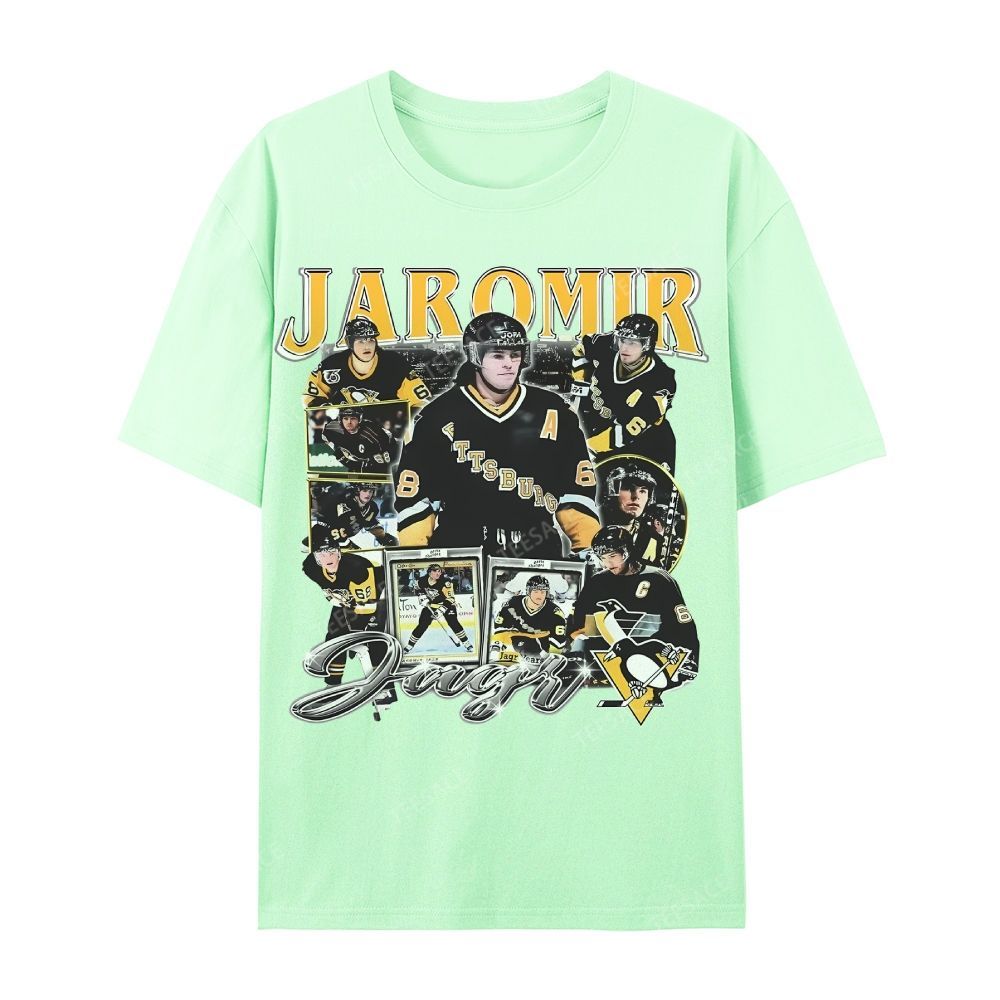 Casual Short Sleeve T-Shirt JAROMIR JAGR TEE