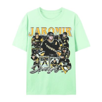 Casual Short Sleeve T-Shirt JAROMIR JAGR TEE