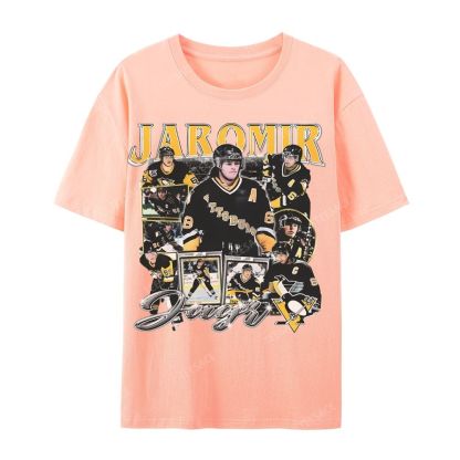 Casual Short Sleeve T-Shirt JAROMIR JAGR TEE