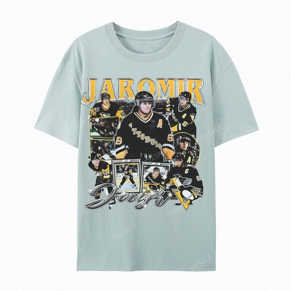 Casual Short Sleeve T-Shirt JAROMIR JAGR TEE