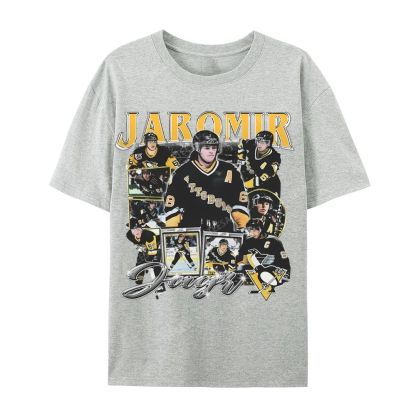 Casual Short Sleeve T-Shirt JAROMIR JAGR TEE