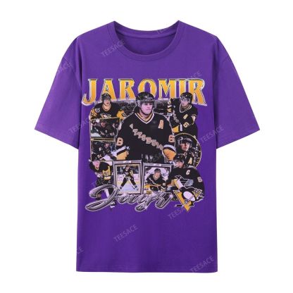 Casual Short Sleeve T-Shirt JAROMIR JAGR TEE