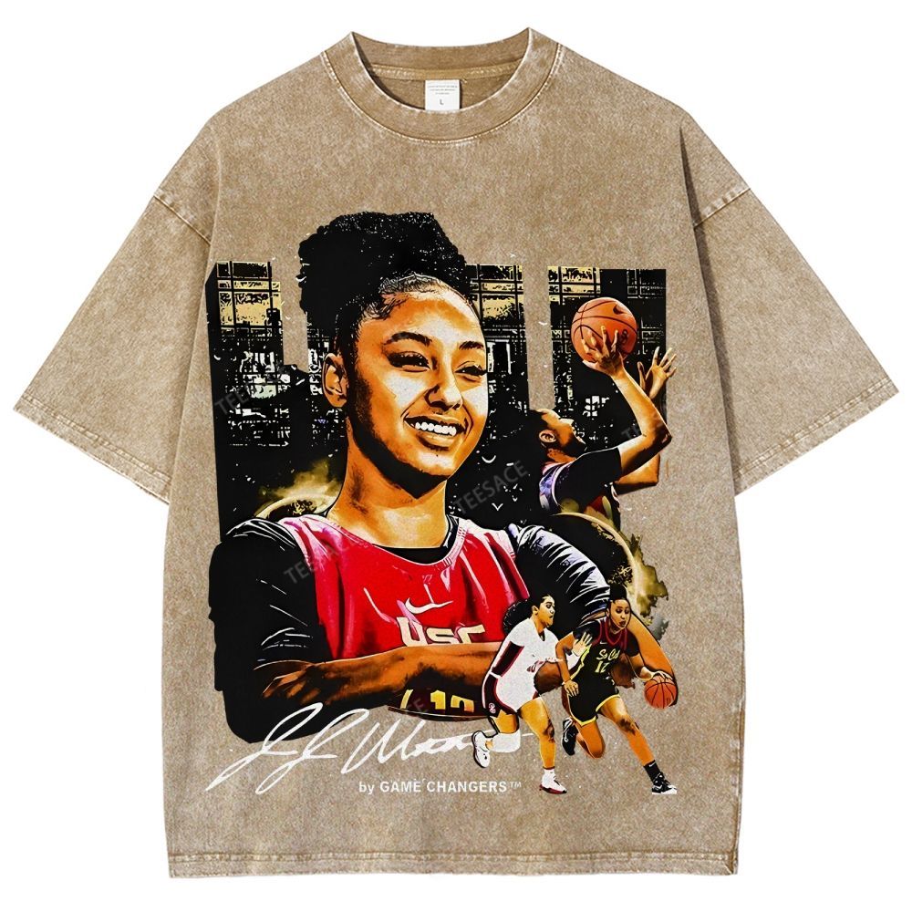 Unisex Fit Washed T-Shirt JUJU WATKINS Tee