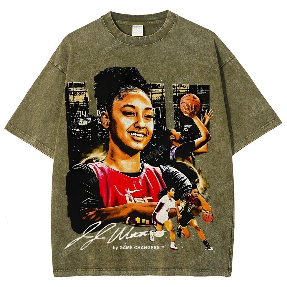 Unisex Fit Washed T-Shirt JUJU WATKINS Tee