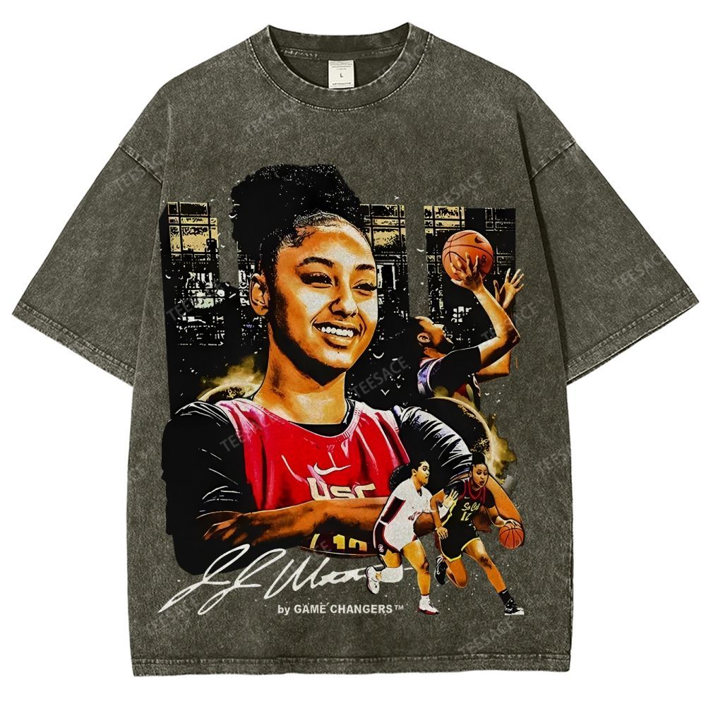 Unisex Fit Washed T-Shirt JUJU WATKINS Tee