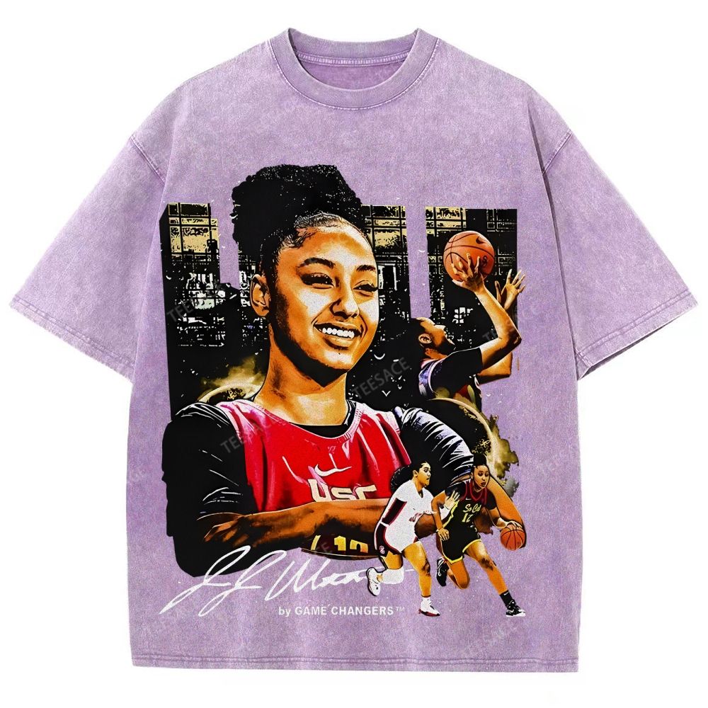 Unisex Fit Washed T-Shirt JUJU WATKINS Tee