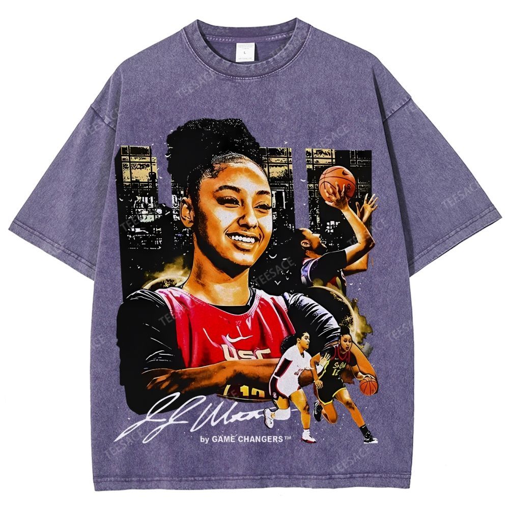 Unisex Fit Washed T-Shirt JUJU WATKINS Tee