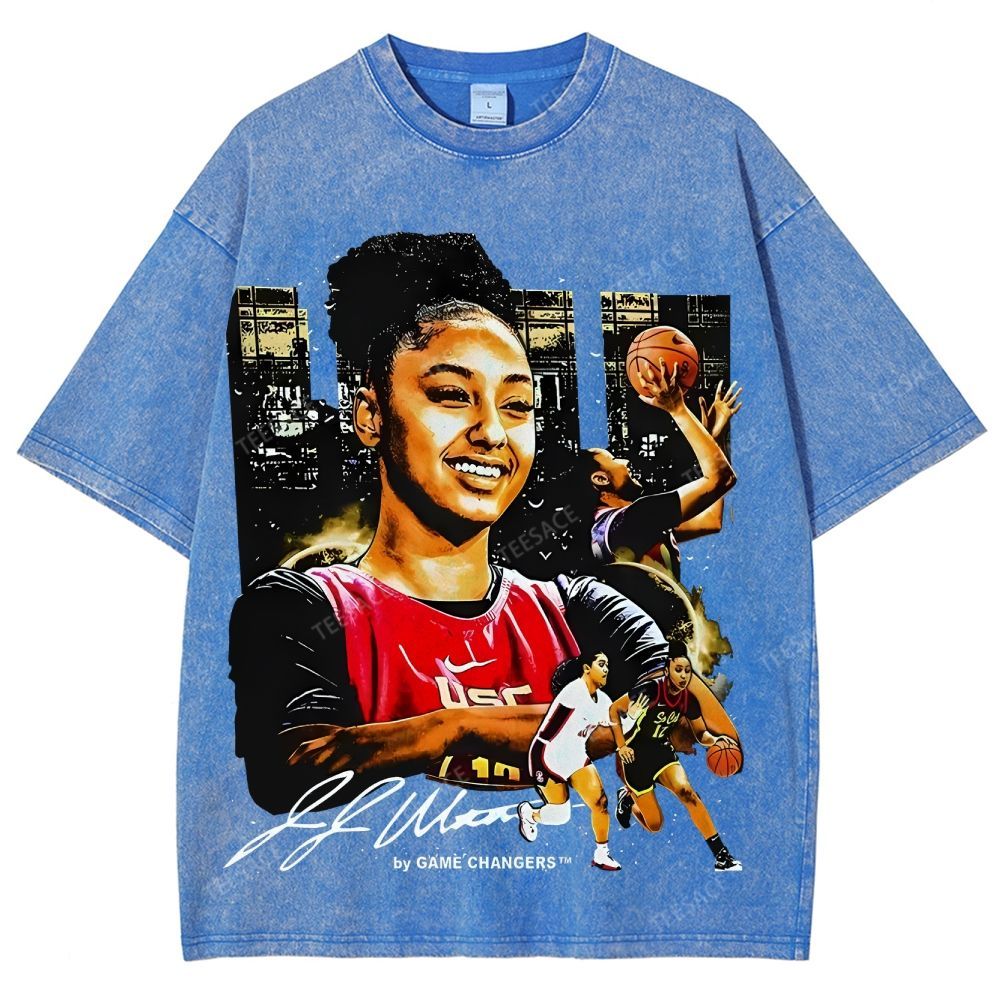 Unisex Fit Washed T-Shirt JUJU WATKINS Tee