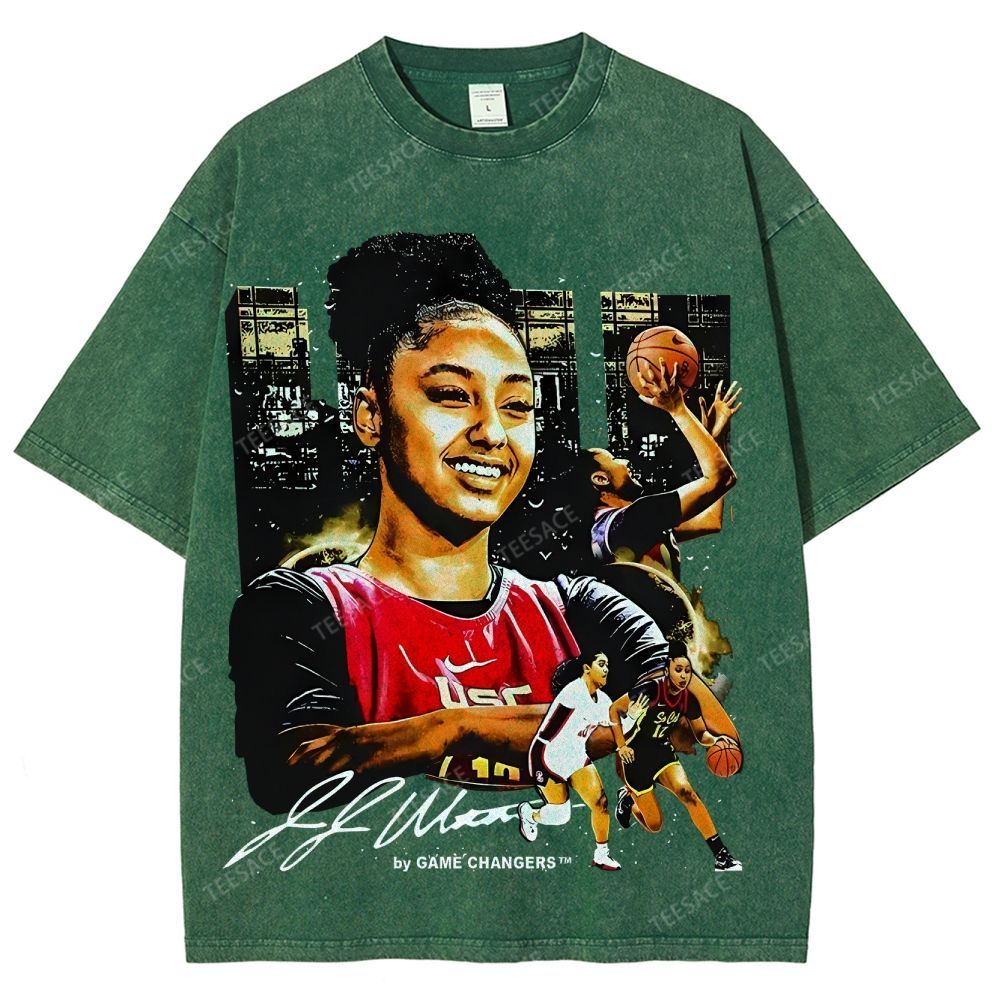 Unisex Fit Washed T-Shirt JUJU WATKINS Tee
