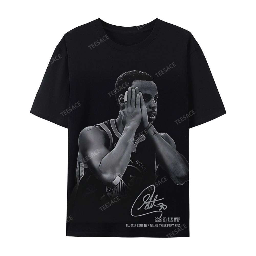 Casual Short Sleeve T-Shirt Vintage Tee STEPHEN CURRY