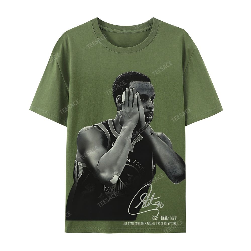 Casual Short Sleeve T-Shirt Vintage Tee  STEPHEN CURRY