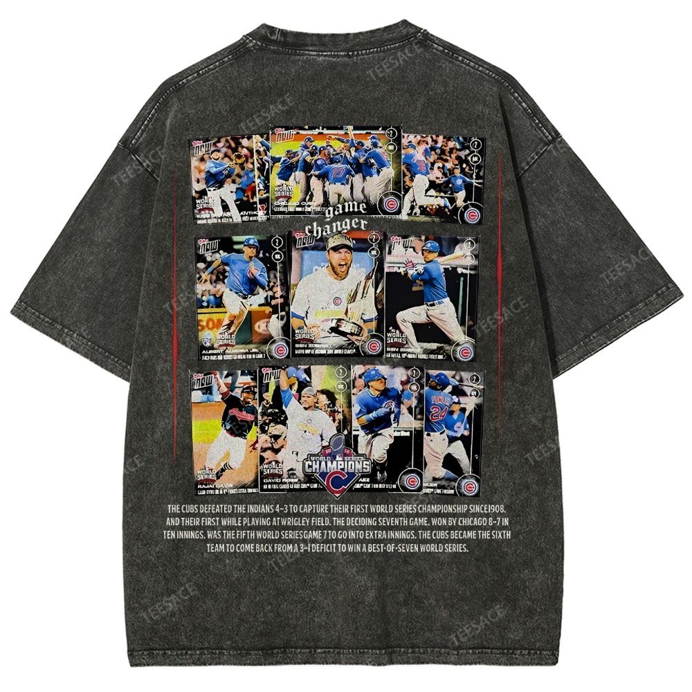 2016 WORLD SERIES CHAMPS - CUBS TEE - [DS]