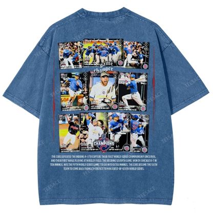 2016 WORLD SERIES CHAMPS - CUBS TEE - [DS]