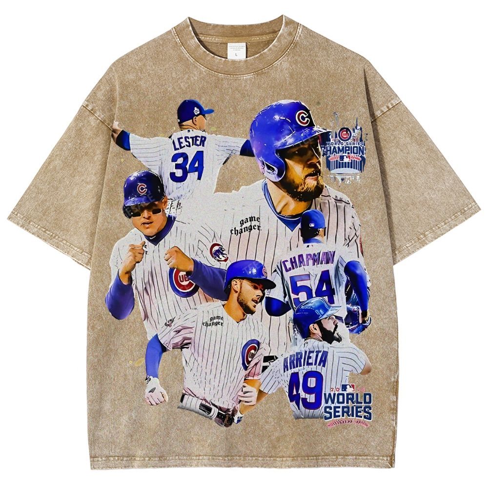 2016 WORLD SERIES CHAMPS - CUBS TEE - [DS]