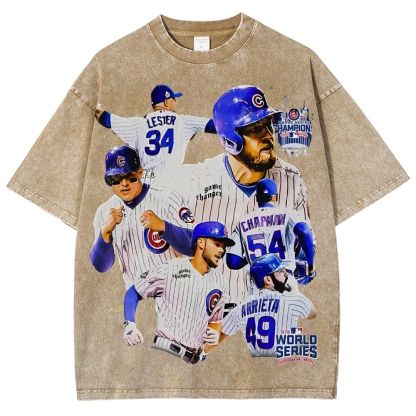 2016 WORLD SERIES CHAMPS - CUBS TEE - [DS]