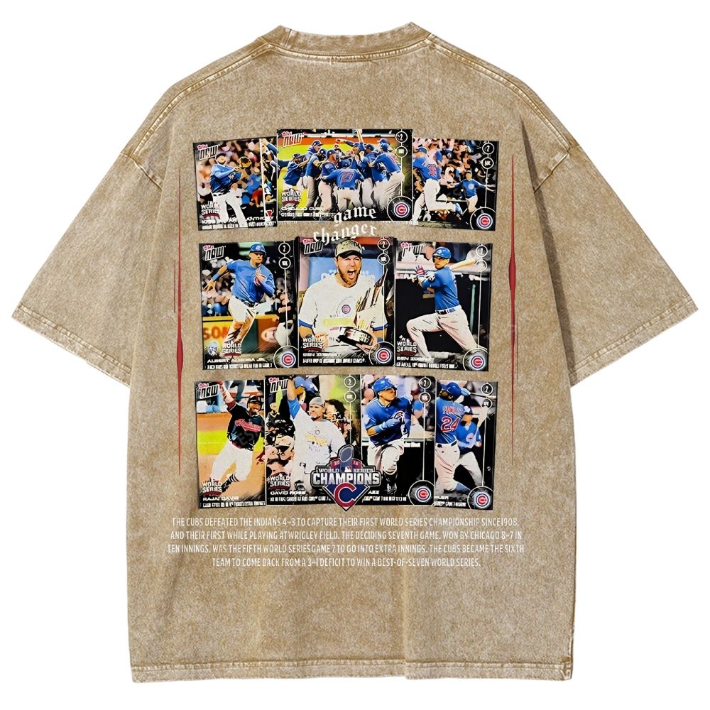 2016 WORLD SERIES CHAMPS - CUBS TEE - [DS]