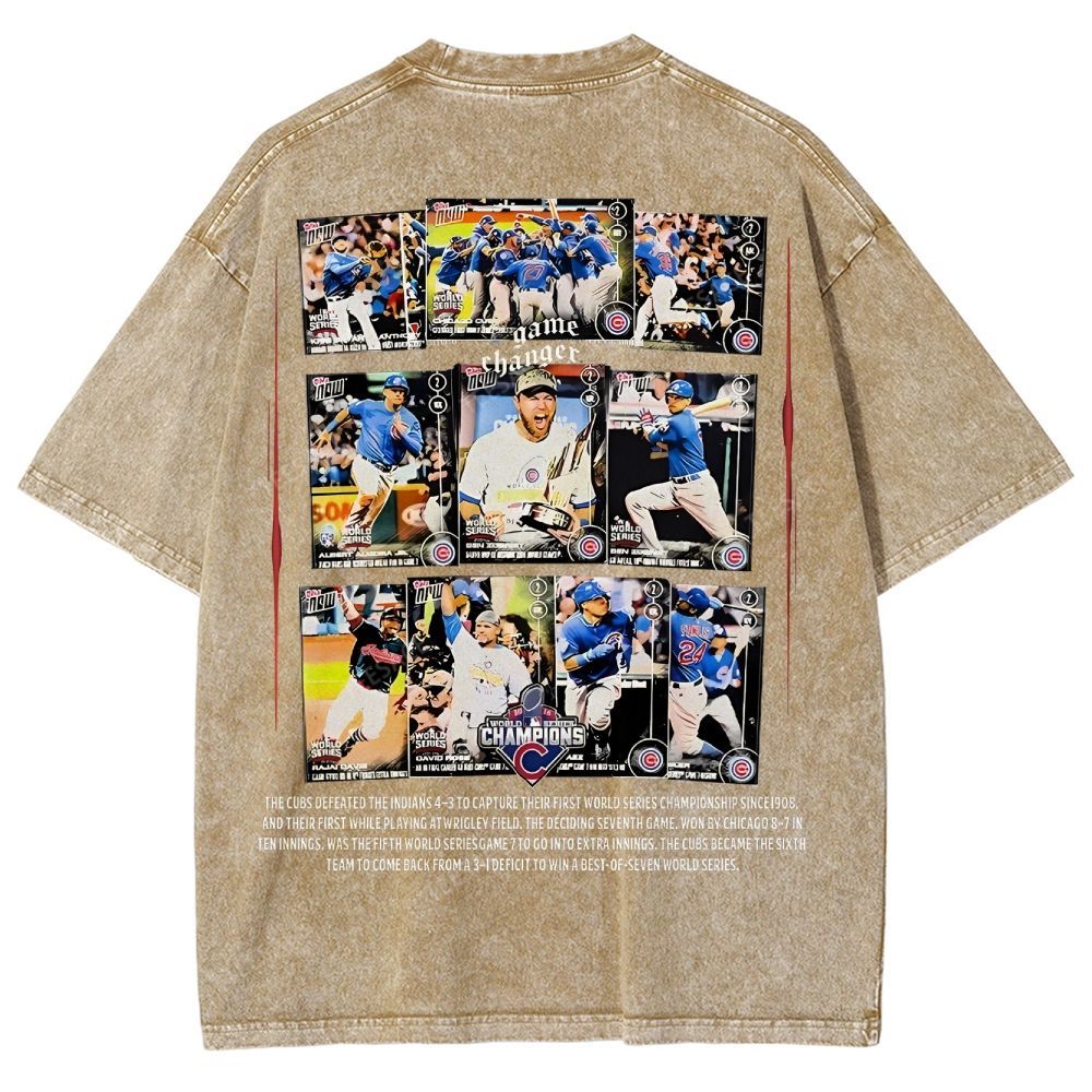 2016 WORLD SERIES CHAMPS - CUBS TEE - [DS]