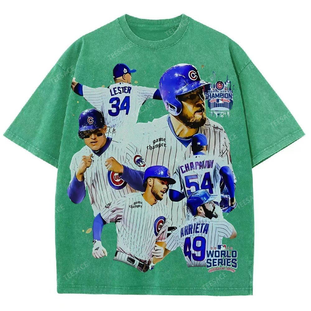 2016 WORLD SERIES CHAMPS - CUBS TEE - [DS]