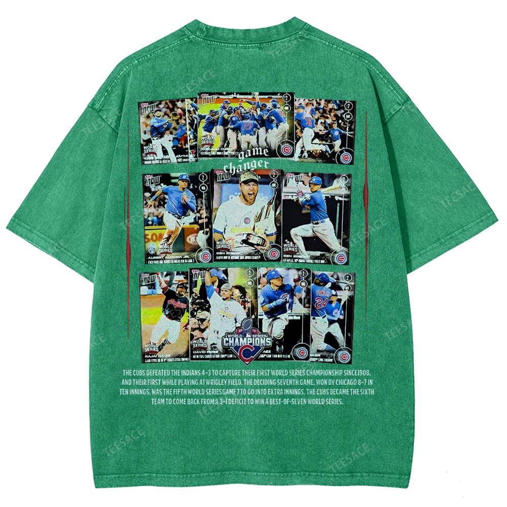 2016 WORLD SERIES CHAMPS - CUBS TEE - [DS]