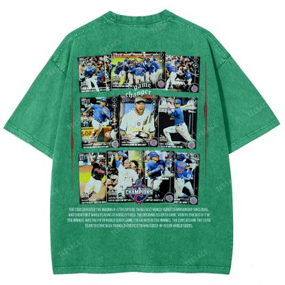 2016 WORLD SERIES CHAMPS - CUBS TEE - [DS]