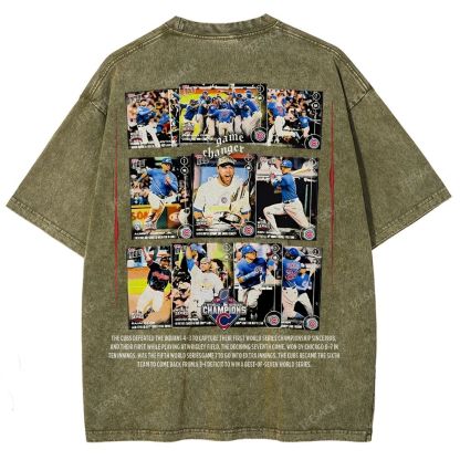 2016 WORLD SERIES CHAMPS - CUBS TEE - [DS]