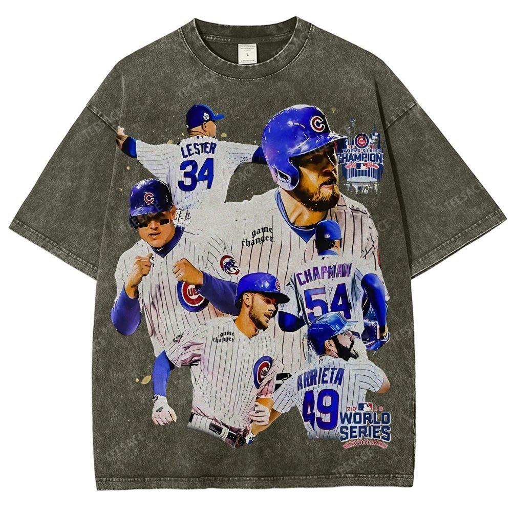 2016 WORLD SERIES CHAMPS - CUBS TEE - [DS]