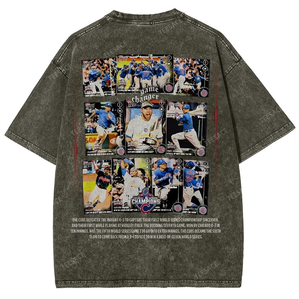 2016 WORLD SERIES CHAMPS - CUBS TEE - [DS]