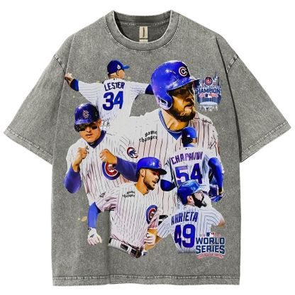 2016 WORLD SERIES CHAMPS - CUBS TEE - [DS]