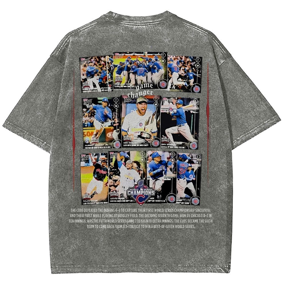 2016 WORLD SERIES CHAMPS - CUBS TEE - [DS]