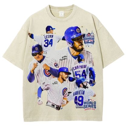 2016 WORLD SERIES CHAMPS - CUBS TEE - [DS]