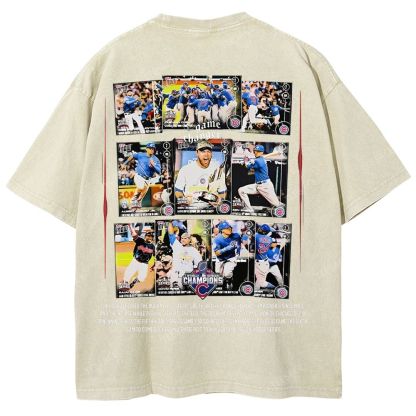 2016 WORLD SERIES CHAMPS - CUBS TEE - [DS]