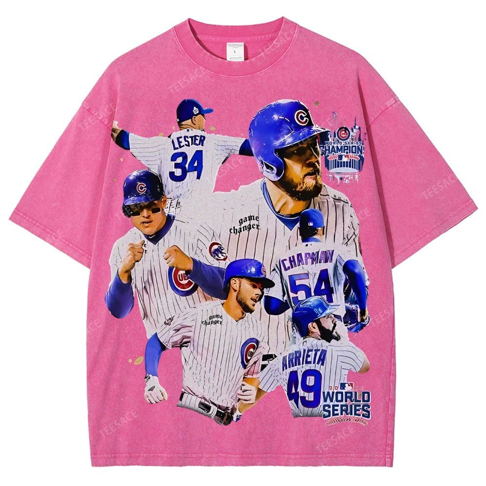 2016 WORLD SERIES CHAMPS - CUBS TEE - [DS]