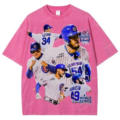 2016 WORLD SERIES CHAMPS - CUBS TEE - [DS]