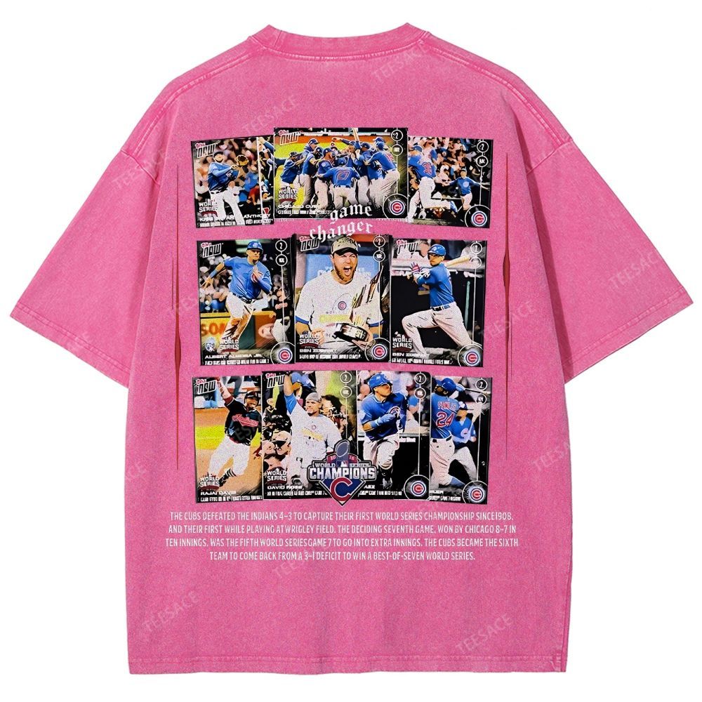 2016 WORLD SERIES CHAMPS - CUBS TEE - [DS]