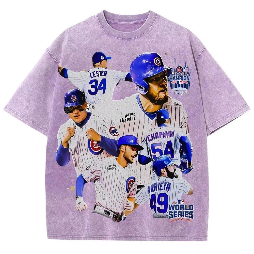 2016 WORLD SERIES CHAMPS - CUBS TEE - [DS]