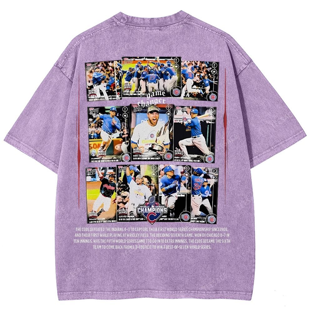 2016 WORLD SERIES CHAMPS - CUBS TEE - [DS]