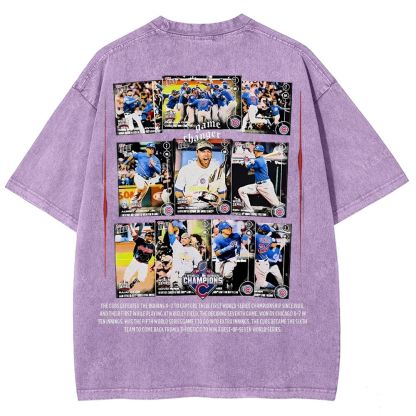 2016 WORLD SERIES CHAMPS - CUBS TEE - [DS]