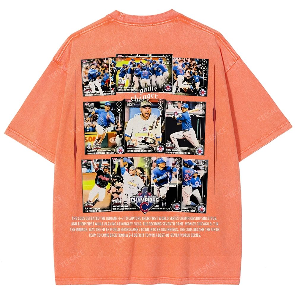 2016 WORLD SERIES CHAMPS - CUBS TEE - [DS]