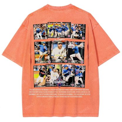 2016 WORLD SERIES CHAMPS - CUBS TEE - [DS]