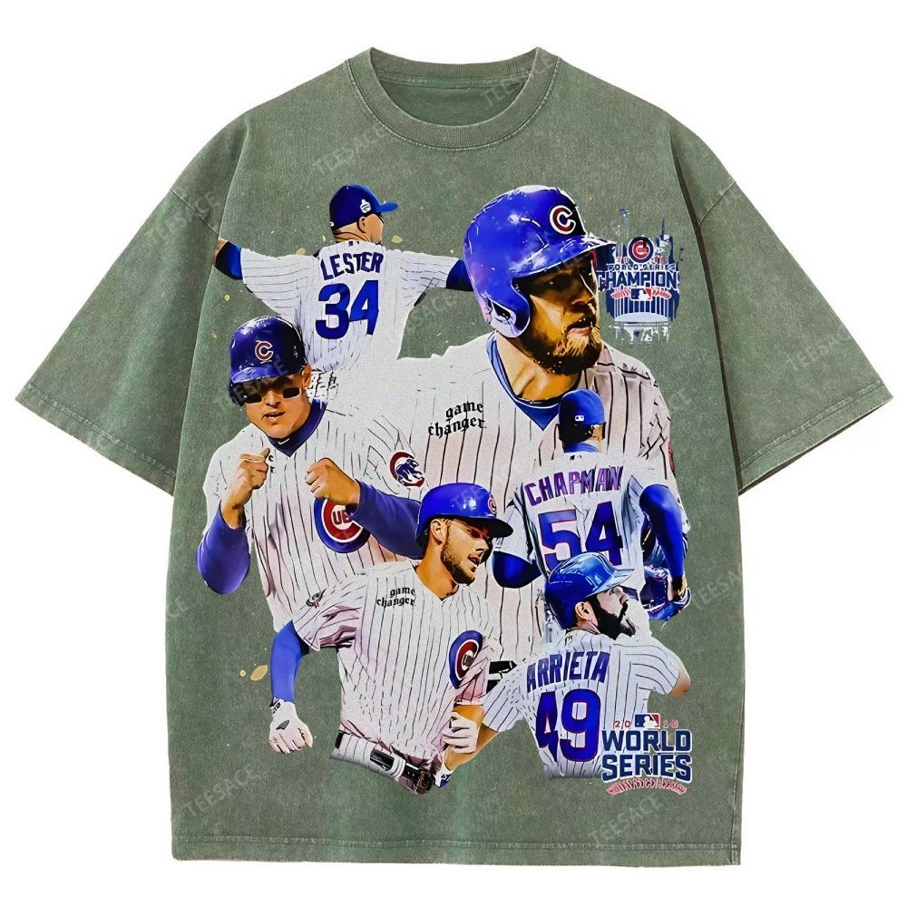 2016 WORLD SERIES CHAMPS - CUBS TEE - [DS]